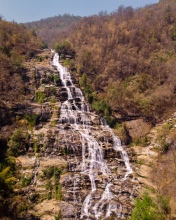 Waterfall - Thailand - Drone photo