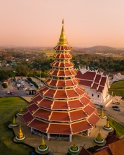 Chiang Rai - Thailand - Drone photo