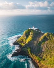 Lighthouse - Santa Maria, Azores (Portugal) - Drone photo