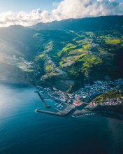 Povoacao - Sao Miguel, Azores (Portugal) - Drone photo