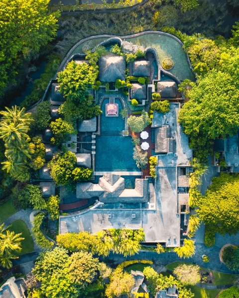 Trou aux Biches Beachcomber Luxury Resort - Mauritius - Drone photo