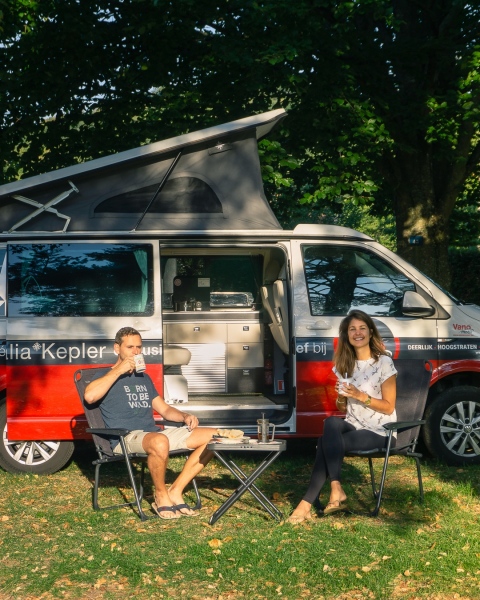 Vanomobil roadtrip - Drone photo
