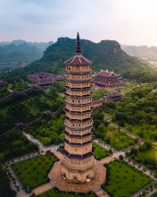 Ninh Binh - Vietnam - Drone photo