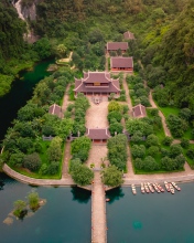 Ninh Binh - Vietnam - Drone photo