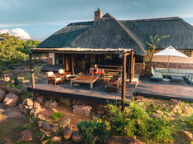 Woestalleen Luxury Lodge - South Africa - Drone photo