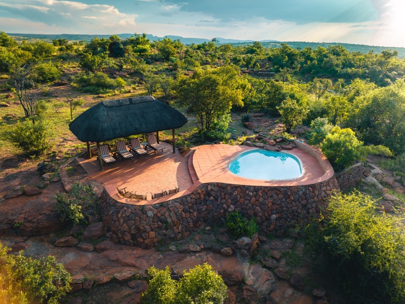 Woestalleen Luxury Lodge - South Africa - Drone photo