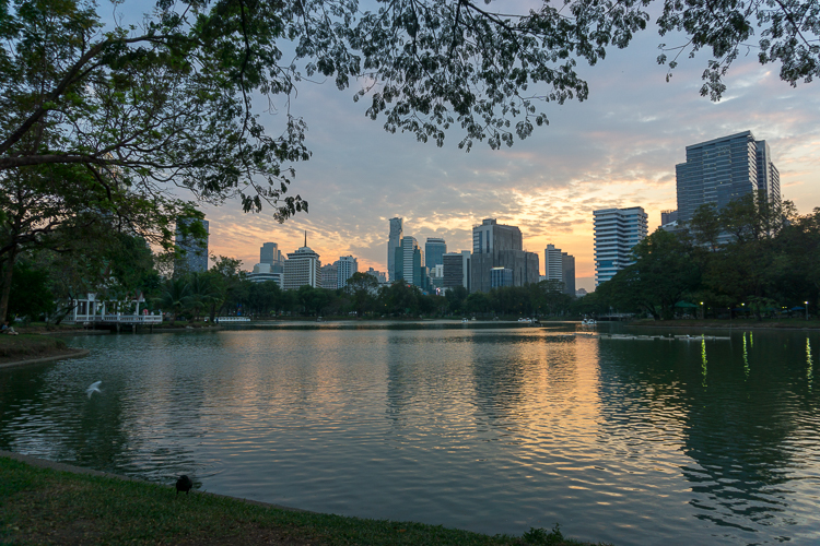 Bangkok park view