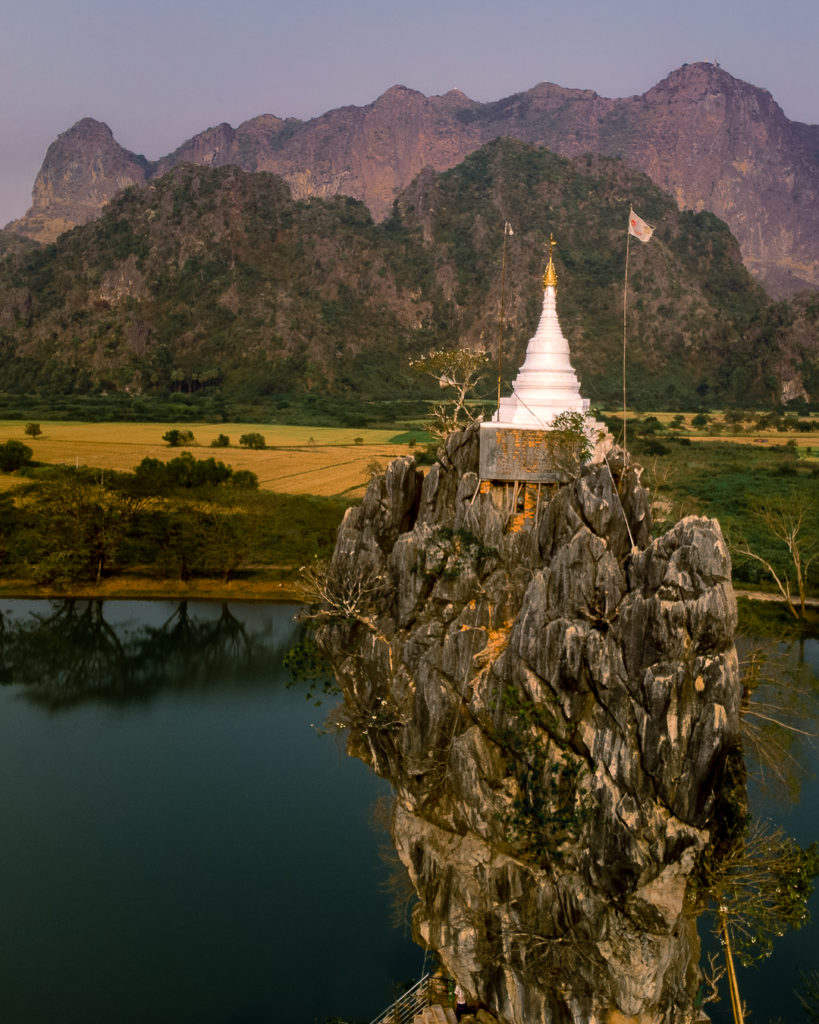 Kyauk Kalap monastery - Myanmar