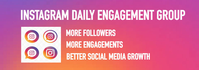 Instagram engagement groups