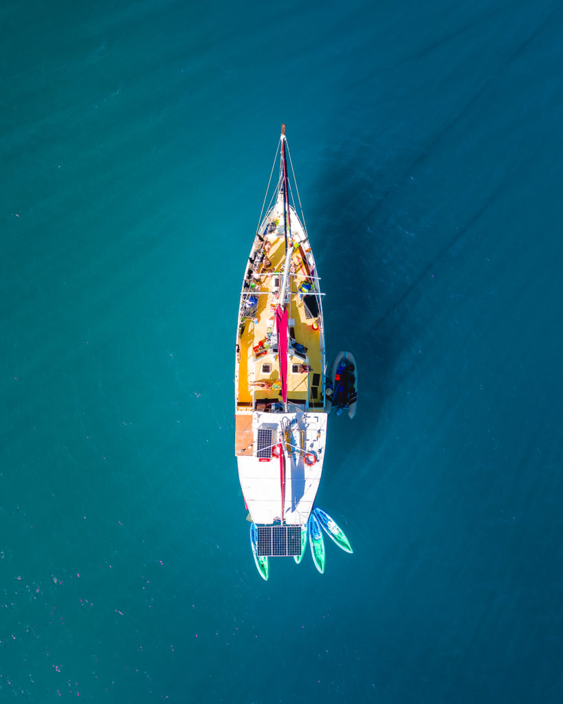 Whitsundays sailing boat