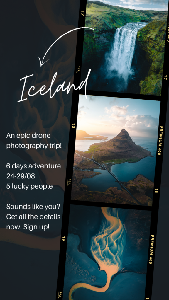 Iceland drone trip 2024