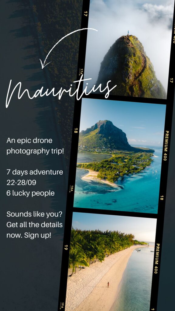 Mauritius drone trip 2024