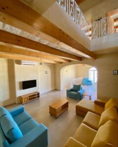 Malta villa - Living room