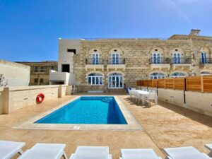 Malta villa - Pool area