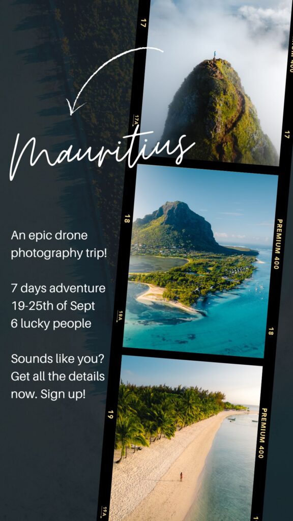 Mauritius drone trip 2027